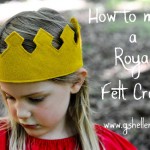 How to make a royal felt crown