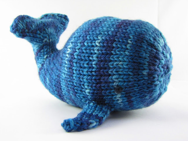 knitted whale pattern