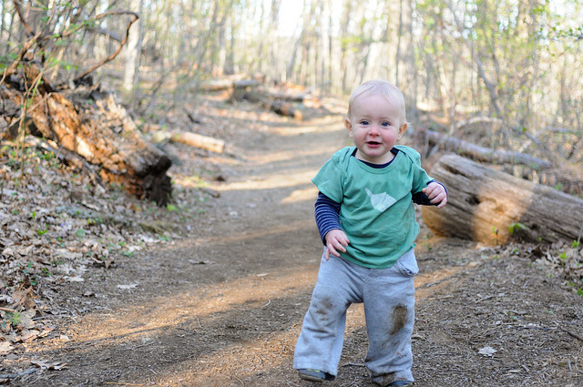 Silas on Rose River Falls trail