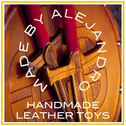 handmade leather toys