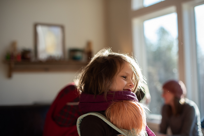 naturally dyed scarf